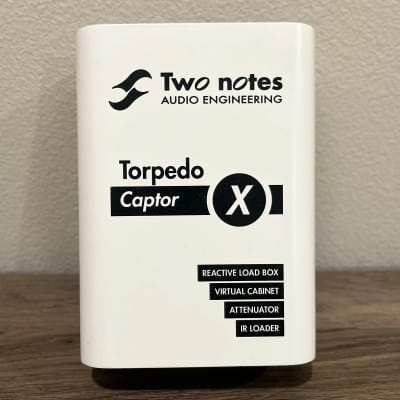 Two Notes Torpedo Captor X 8ohm Stereo Reactive Load Box / Attenuator 2020 - White image 4