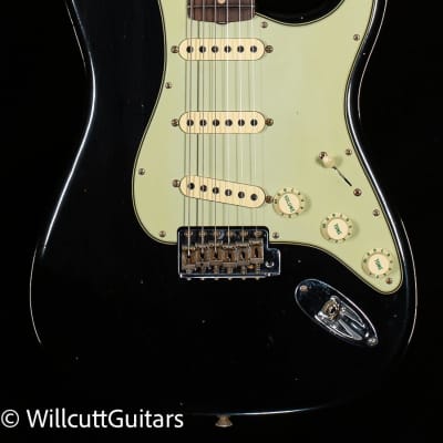 Fender Custom Shop Willcutt True '62 Stratocaster Journeyman Relic Black 59 C (433) image 3