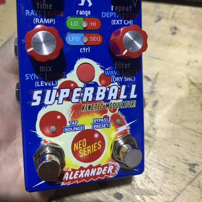 Reverb.com listing, price, conditions, and images for alexander-pedals-superball-kinetic-modulator