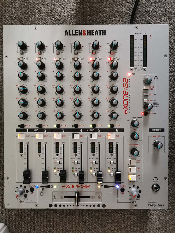 Allen & Heath Xone 62 - DJ Mixer | Reverb Australia