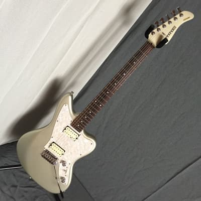 Fernandes JG-65 Sustainer Guitar 90's Metallic Silver | Reverb