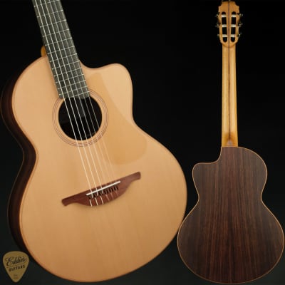 Lowden S25J Nylon Jazz - Western Red Cedar & Indian Rosewood for sale