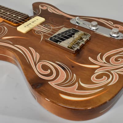 Murga Special T Telecaster Style Electric Guitar Made From 200 Year Old Pine image 14