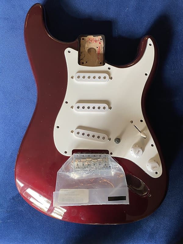 Fender Standard Stratocaster Body MIM Midnight Wine image 1