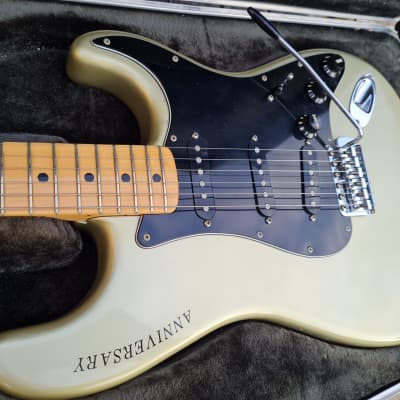 Fender 25th Anniversary Stratocaster 1979 - 1980 Silver Metallic image 4