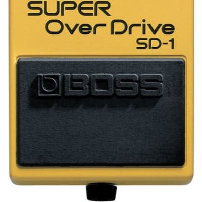 Boss SD-1 Super Overdrive yellow image 5