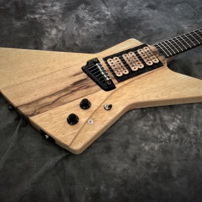 😁SUPERSATURDAY SALE!  Explorer Custom Guitar Black Diamond Jericho Hand Crafted Prototype image 6