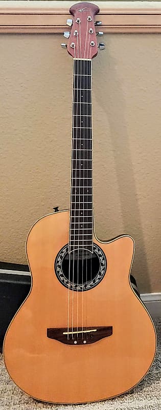Ovation Applause AA13 Minibowl Cutaway Acoustic Guitar