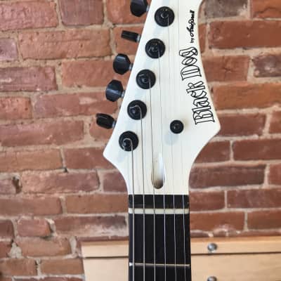 Aria Pro II Black Dog White | Reverb