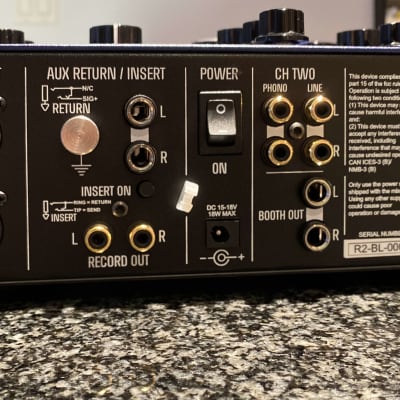 MasterSounds Radius 2 DJ Mixer + FX Unit 2023 - Blue | Reverb MasterSounds Radius 2 DJ Mixer + FX Unit 2023 - Blue | Reverb