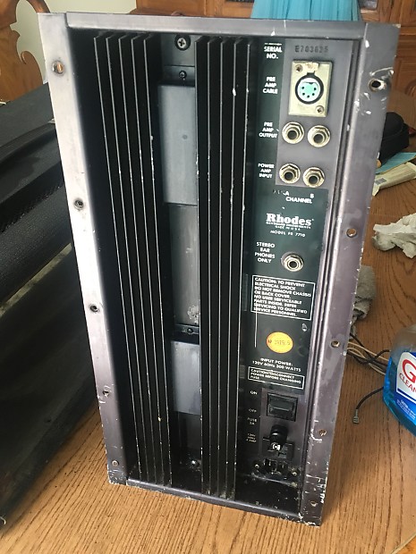 Rhodes cheap suitcase amp