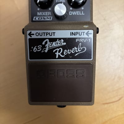 1回使用のみ　BOSS ボス　FRV-1 “63 Fender Reverb BOSS Reverb - '63 Fender FRV-1 Effect Pedal | eBay