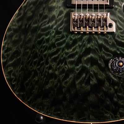 NEW Paul Reed Smith Wood Library Custom 24 Fatback in Brian’s Limited Trampas Green Fade! image 3