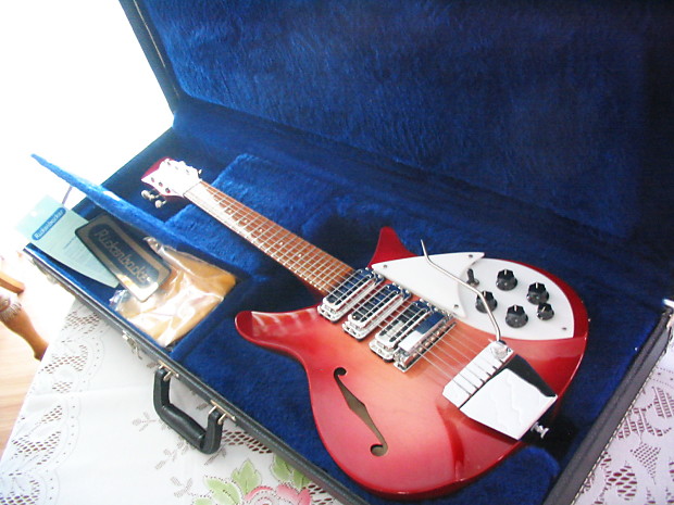 Rickenbacker 325 - 1996 Rose Morris 1977 Fireglo CLOSET QUEEN | Reverb