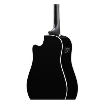 Ibanez ALT30BKM Altstar A/E Guitar - Black Metallic High Gloss image 6
