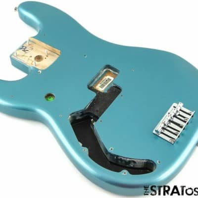 LEFTY Fender Player Precision BASS BODY + HARDWARE P Guitar Parts Tidepool image 2