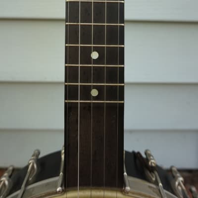 Mike Ramsey Fairbanks Electric Open Back Banjo Mahogany Whyte Laydie Tone Ring Hand Made Old Time image 5