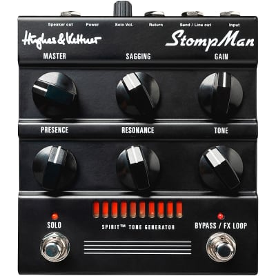 Hughes&Kettner StompMan + スピーカーケーブル（6m） Hughes & Kettner StompMan 50-Watt Pedalboard Guitar Amp | Reverb