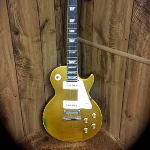 Early 70's Gibson Les Paul Deluxe Gold Top w/ Lollar P90's