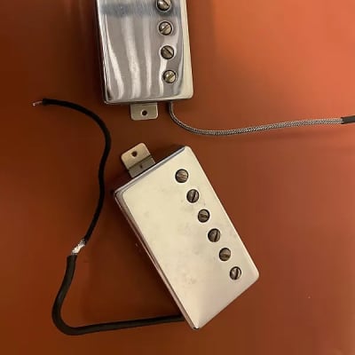 Lindy Fralin Modern PAF / Standard Humbucker Set - 8k/9k - Nickel | Reverb