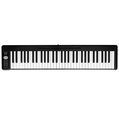 61 Key Semi-weighted Keys Foldable Electric Digital Piano Support USB/MIDI with Bluetooth, Built-in Double Speakers, Sustain Pedal for Beginner, Kids, and Adults 2020s image 5