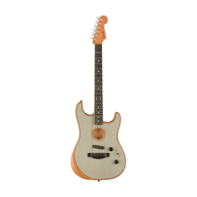 Fender American Acoustasonic Stratocaster w/Bag, Transparent Sonic Blue for sale