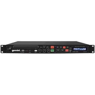 Gemini CDMP-1500 1U Rackmount CD/MP3/USB Player
