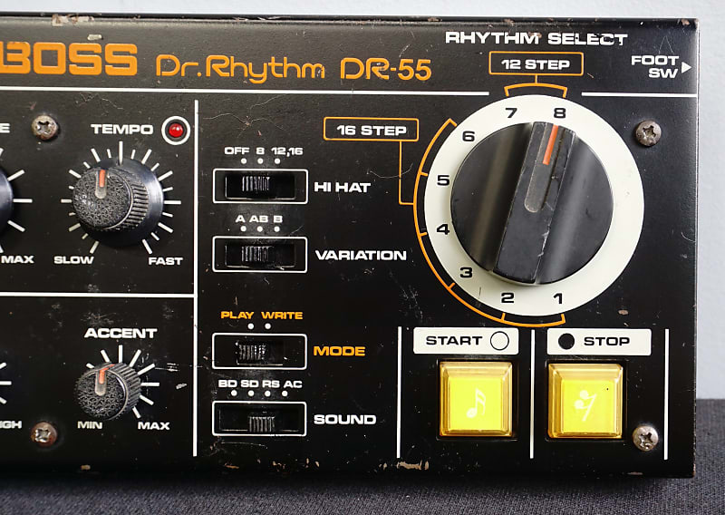 BOSS Dr.Rhythm DR-55 リズムマシン Dr.Rhythm エフェクター - 楽器、器材
