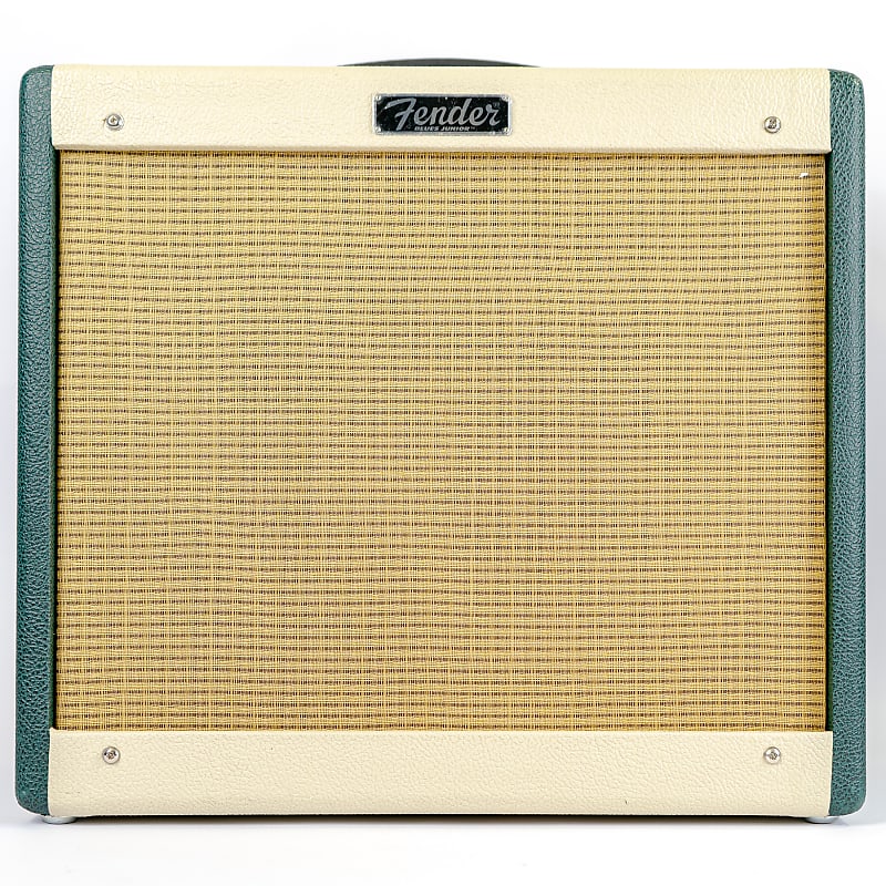 2013 Fender Blues Jr. III Limited Edition “Emerald and Blonde” FSR Combo Amp image 1