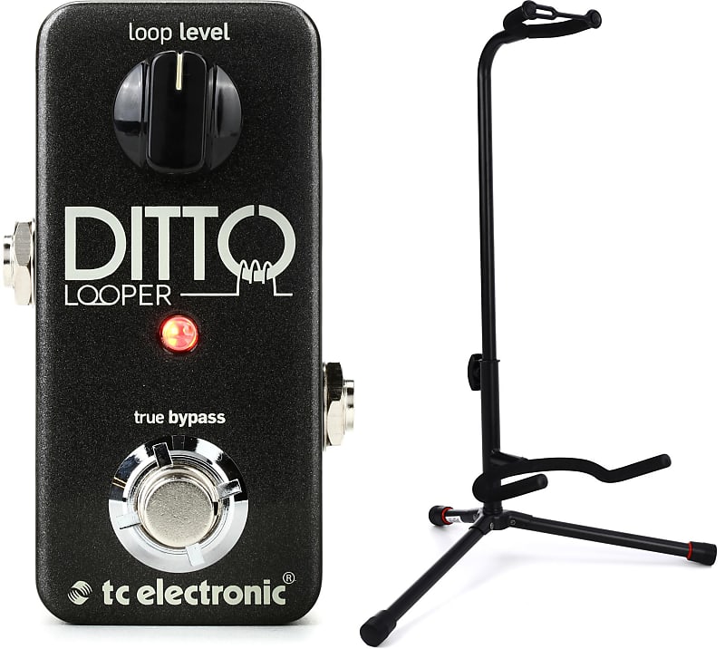TC Electronic Ditto Looper Pedal Bundle with Gator Frameworks Reverb