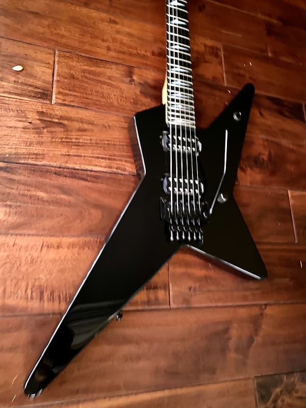 ESP Anchang Star - Custom Shop w/ (Alexi) Arrow Inlays Black ESP Anchang Star - Custom Shop w/ (Alexi) Arrow Inlays Black