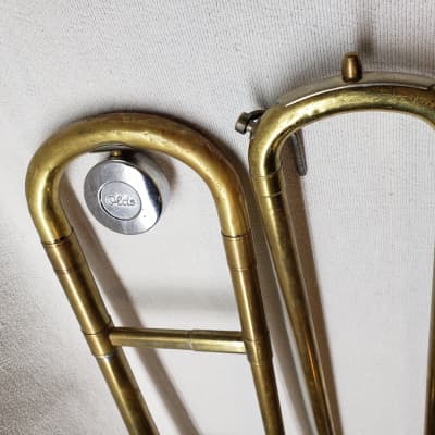 1951 Olds Ambassador Trombone - Made in LA w/ Mouthpiece - Serviced 453 image 8