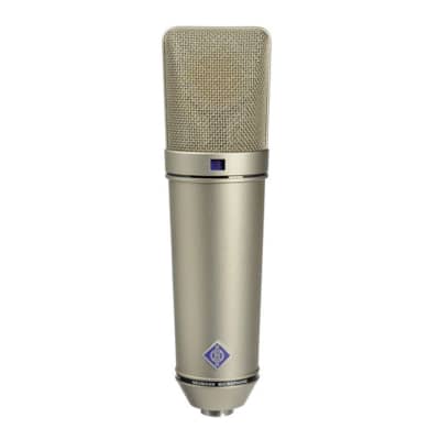 Neumann U87Ai Studio Set Z Mic Nickel Microphone w/Box EA87 Shockmount & Cable image 3