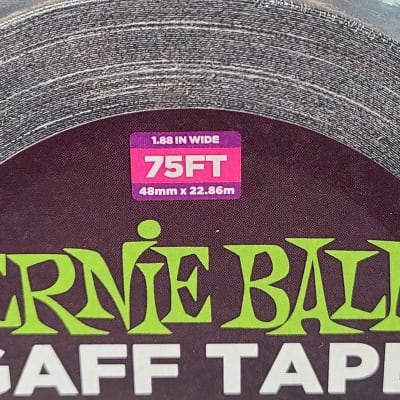 Ernie Ball Gaff Tape 75' Roll P04007 image 5