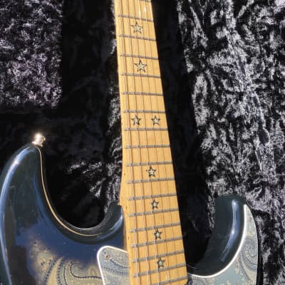 Fender Richie Sambora Signature Stratocaster 1996 - Black Paisley USA Seller image 4