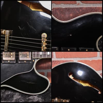 Gibson Memphis Limited Edition ES-355 Black Beauty 2019 Ebony W/OHSC/COA image 15