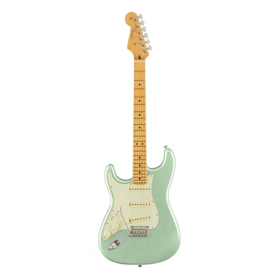 American Professional II Stratocaster LH MN Mystic Surf Green Fender image 4