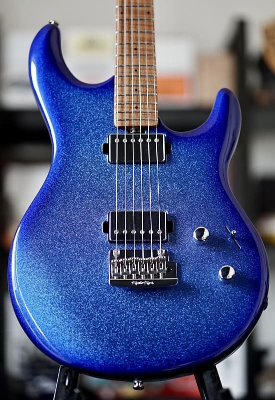 Ernie Ball Music Man Luke III HH Pacific Blue Sparkle