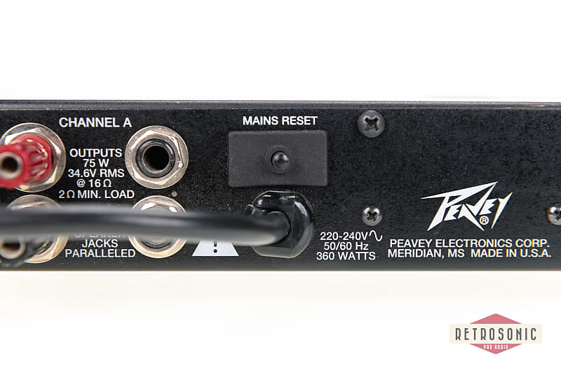 Peavey CS200x Professional 2x110W Amplifier