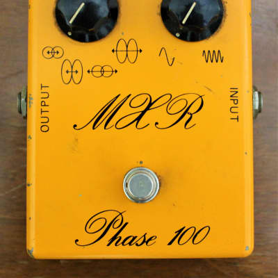 Reverb.com listing, price, conditions, and images for mxr-phase-100-script-logo-vintage