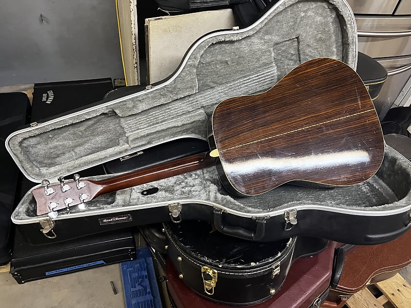 Yamaha FG301B Acoustic Guitar w Case MIJ Japan | Reverb