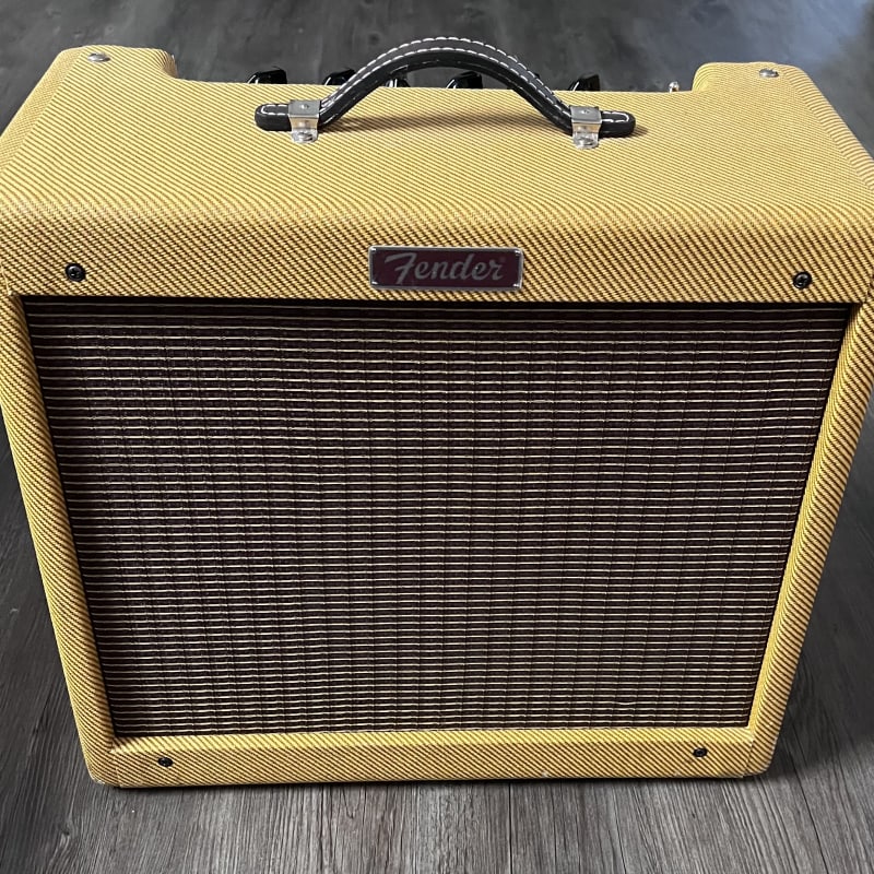 Vintage Fender Blues Junior PR-295 Tweed Combo Amp - Made in USA