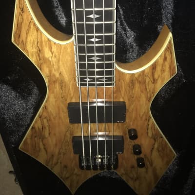BC Rich  Warlock  2014 5 string Paulo Gregoletto Spalted maple ** Holidays Sale ** image 2