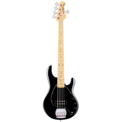 Sterling by Music Man StingRay Ray5 5-String Bass Guitar (Black) for sale