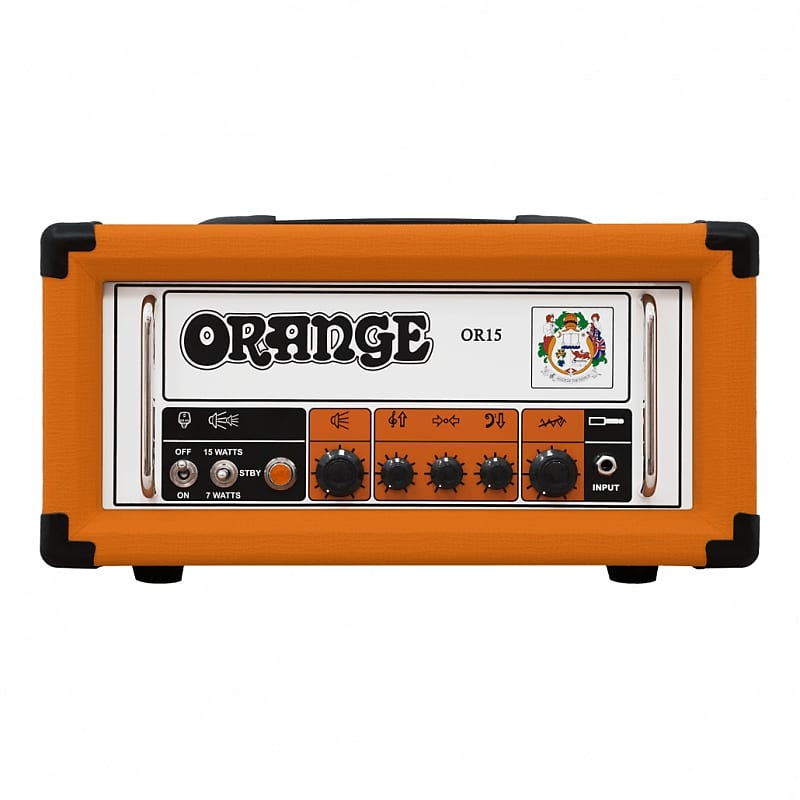 Orange Amps OR Series OR15H 15W Compact Tube Guitar Amp Head image 1