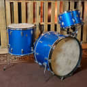 Ludwig vintage Classic 60's Keystone era Blue Sparkle Drum Kit