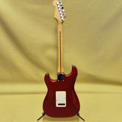 Fender Contemporary Stratocaster 1980s E serial MIJ Japan Candy Apple Red  Guitar Floyd Rose Bridge image 4