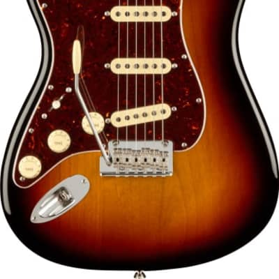 Fender American Professional II Stratocaster Left-Handed. Rosewood Fingerboard, 3-Color Sunburst image 3