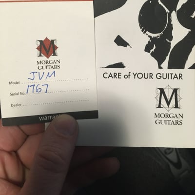 Morgan Guitars JVM Single Cutaway - Rare Jumbo Model image 7