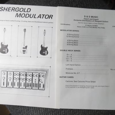 Shergold Modulator 1980's for sale